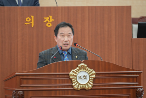 아산시의회 천철호 의원, ‘불법쓰레기 제로! 책임감을 가지고 우리 함께 만들어 가요!’ 주제로 5분발언